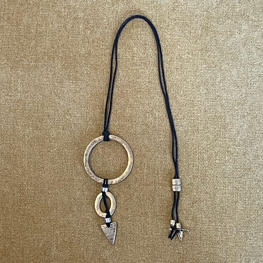 Heather Levine | Geometric statement necklace - Picture 2 of 4